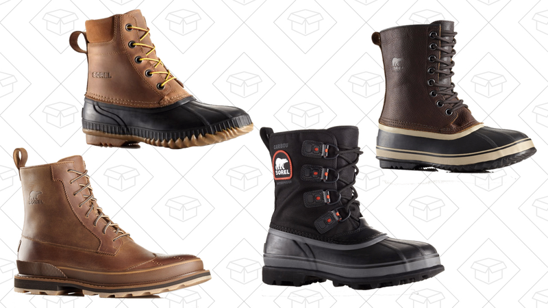 Madison Wingtip Boot, $173 | Cheyanne Lace Full Grain Leather Boot, $101 | Caribou XT Boot, $120 | 1964 Premium T Boot, $113